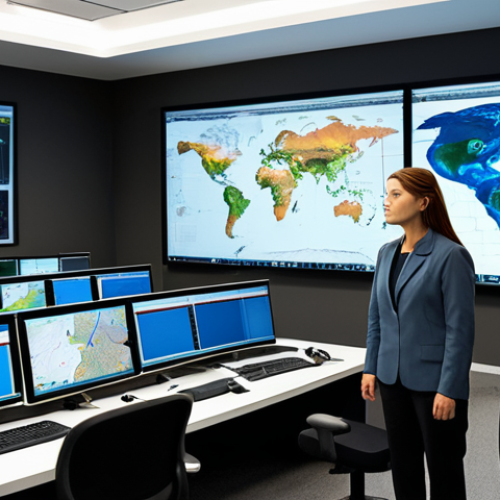 Home 6 **
A team of seismologists in a modern earthquake monitoring center, analyzing data on large screens, fully clothed in professional attire, appropriate content, safe for work, perfect anatomy, natural proportions, high-quality, realistic.
**