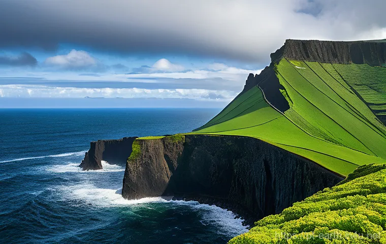 지구과학과 암석의 순환 - **"Limestone Karst Landscape with Ancient Fortifications"**: A sweeping, dramatic view of a majestic... 지구과학과 암석의 순환 - **"Limestone Karst Landscape with Ancient Fortifications"**: A sweeping, dramatic view of a majestic...